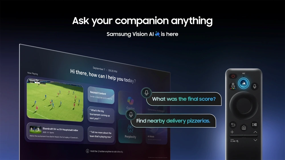 Samsung TVs can converse with you in real-time