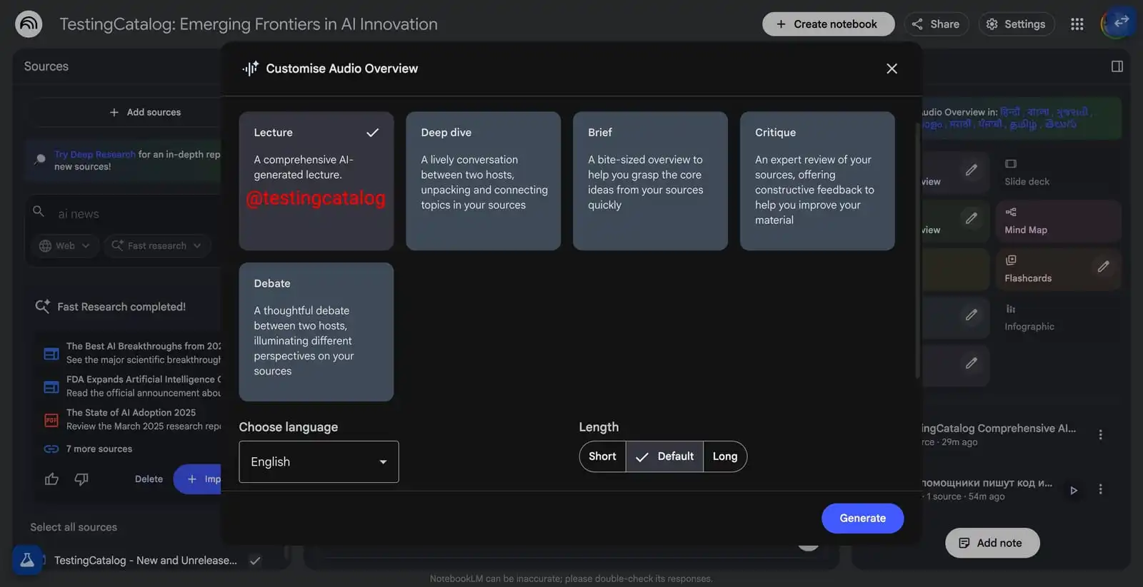 TestingCatalog-Emerging-Frontiers-in-AI-Innovation-NotebookLM-1