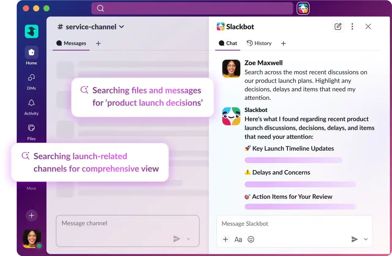 Slackbot AI agent