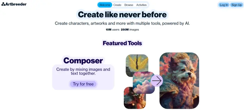 AI Image Generator - Artbreeder