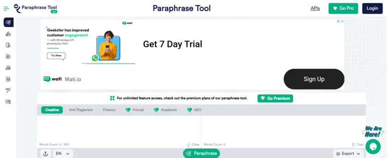 paraphrase tool