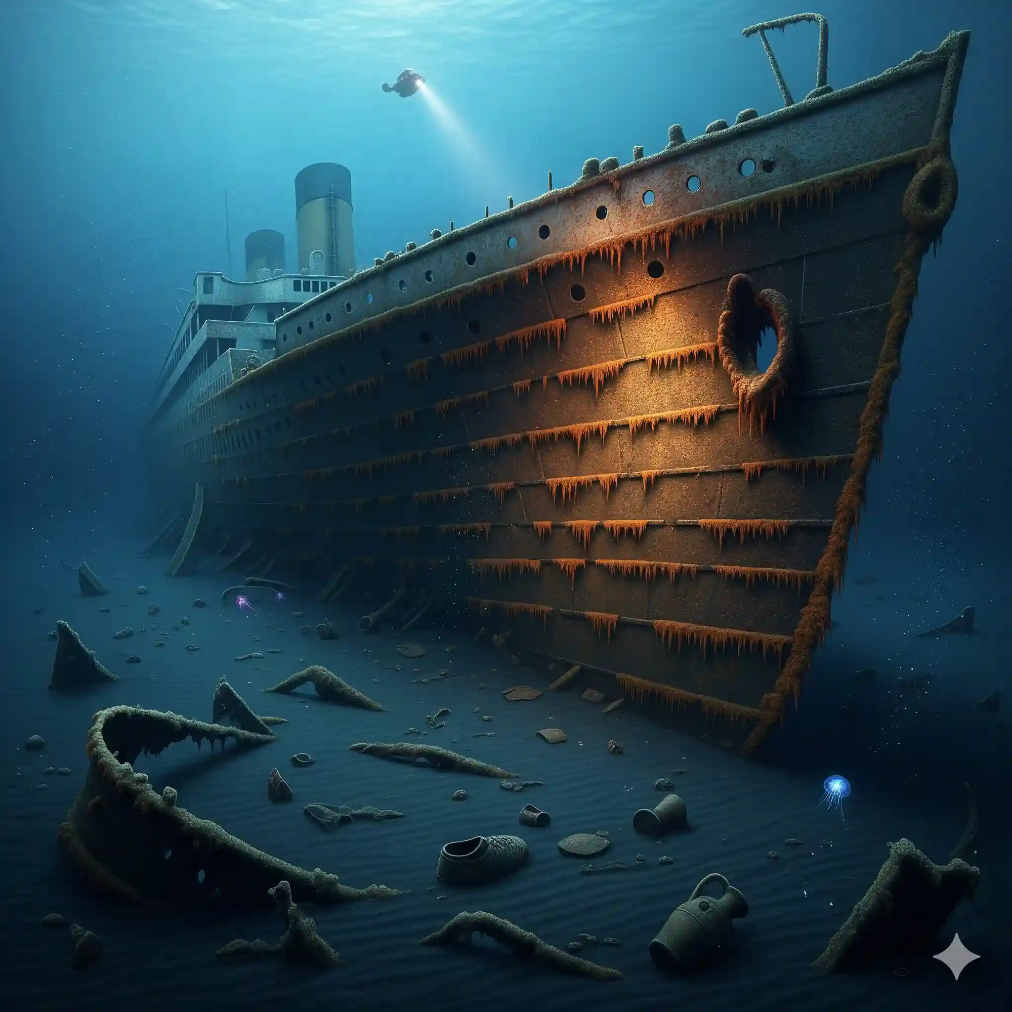 Gemini AI Generated Shipwreck Outcome