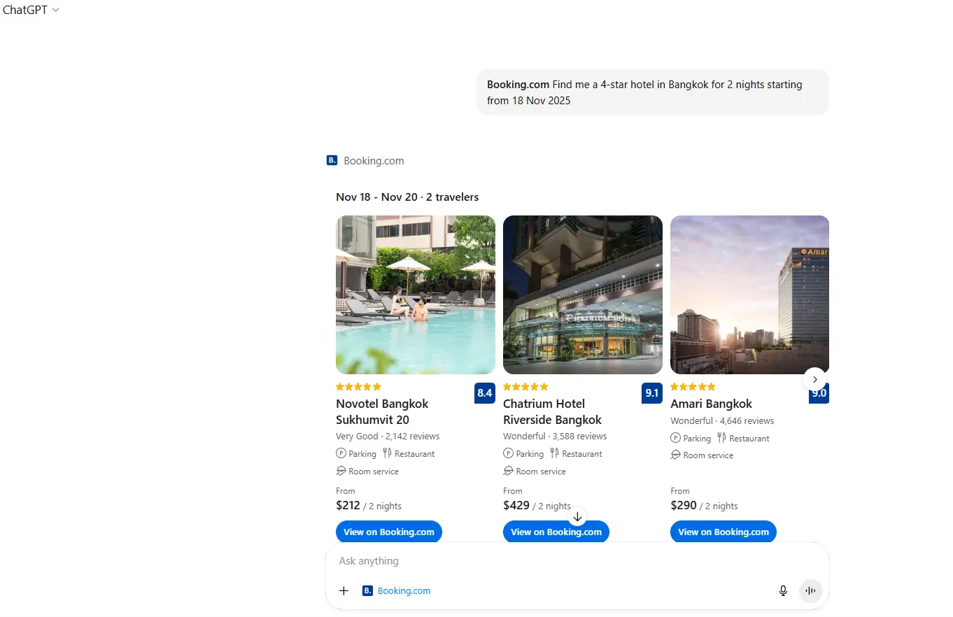 Booking.com - GPT