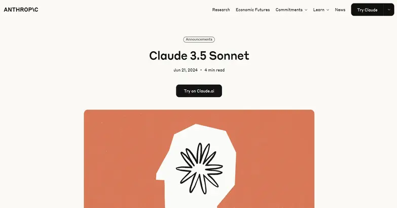 Claude 3.5 Sonnet INpage
