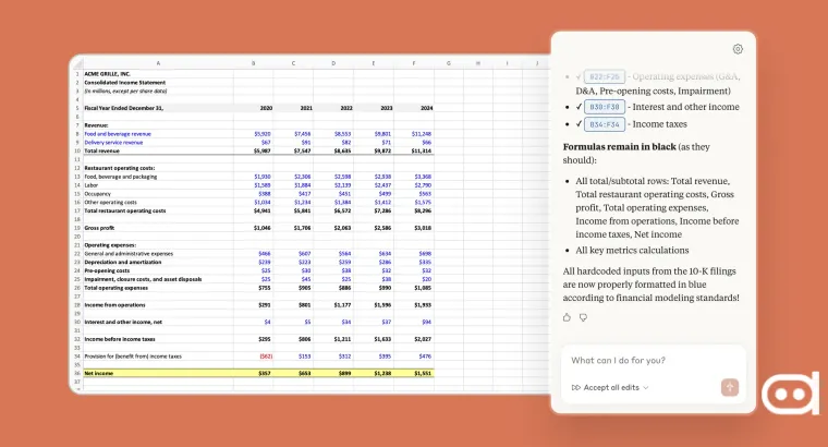 Claude for Excel
