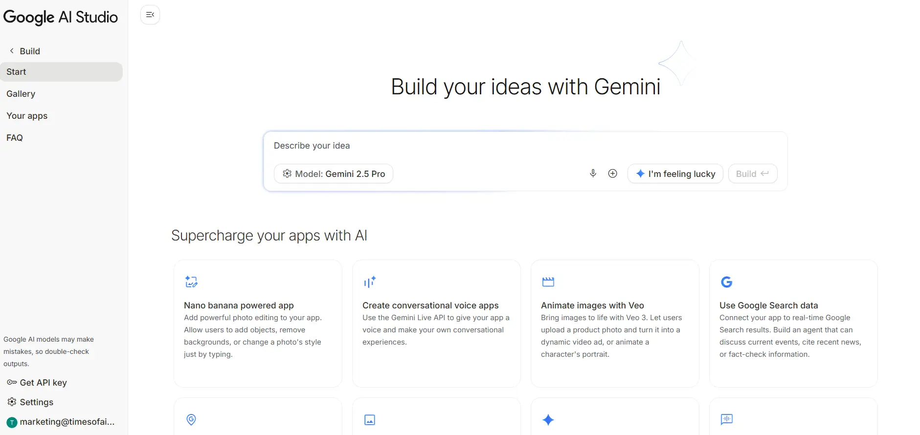 Google AI Studio