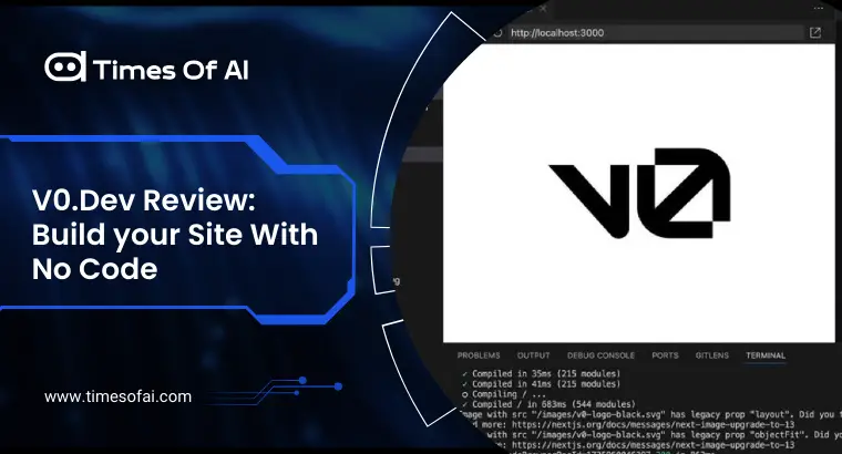 V0.Dev Review_ Build your Site With No Code