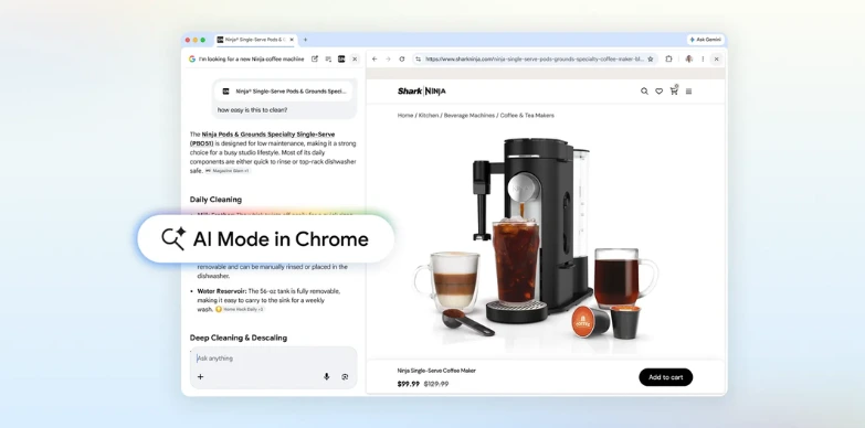 AI Mode in Chrome