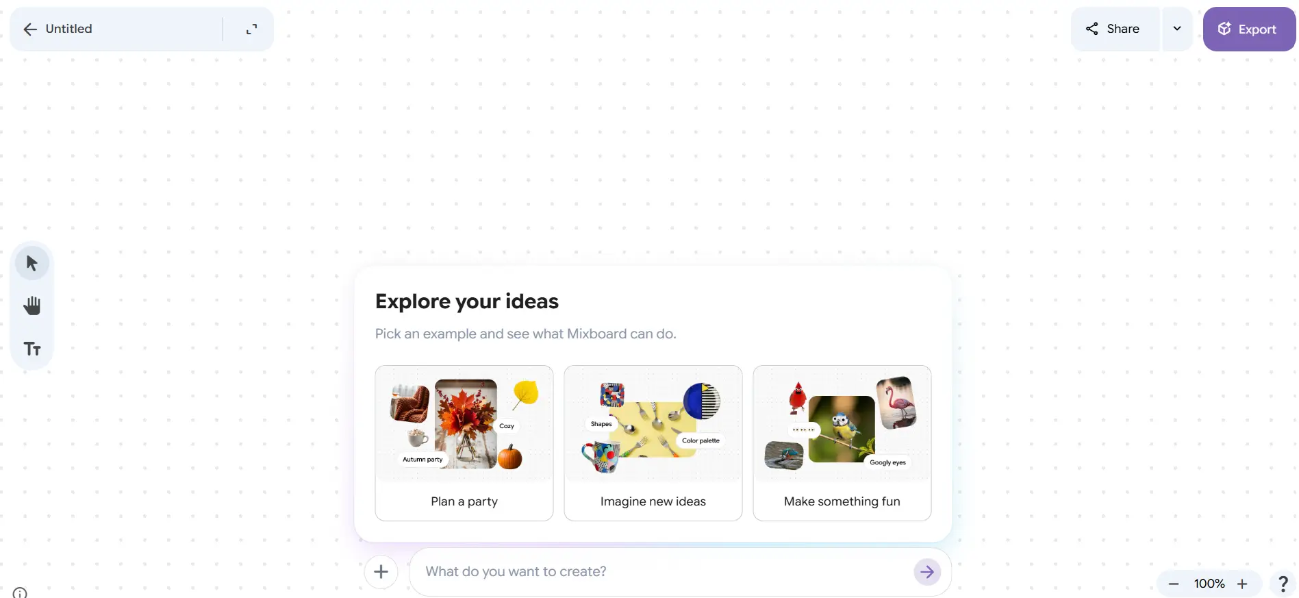 Mixboard - Explore the ideas