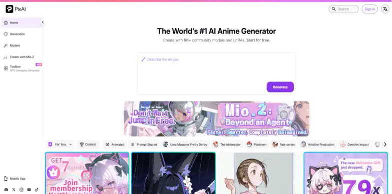 Top 7 AI Anime Generators in 2026 for Stunning Creations