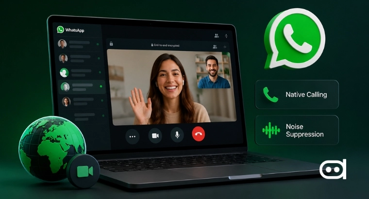WhatsApp Web Gets Calls, Noise Suppression, and Waiting Rooms