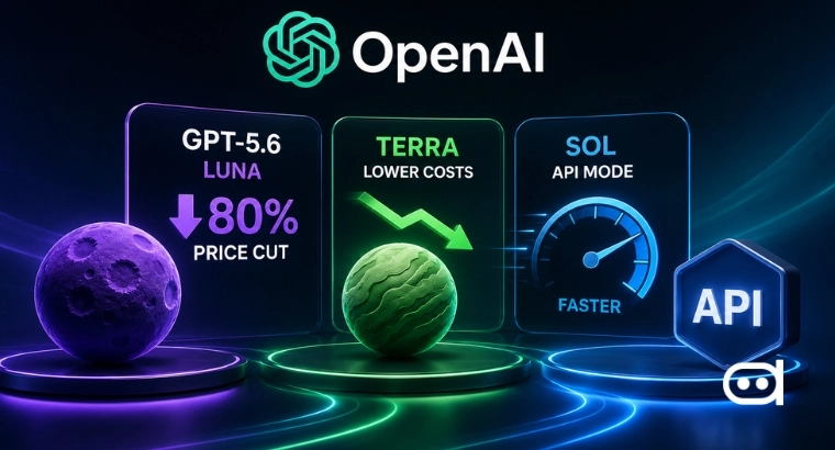 OpenAI Cuts GPT-5.6 Luna Prices by 80_, Lowers Terra Costs, and Introduces Faster Sol API Mode