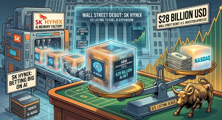 SK Hynix US Listing Tests How Far the AI Trade Runs
