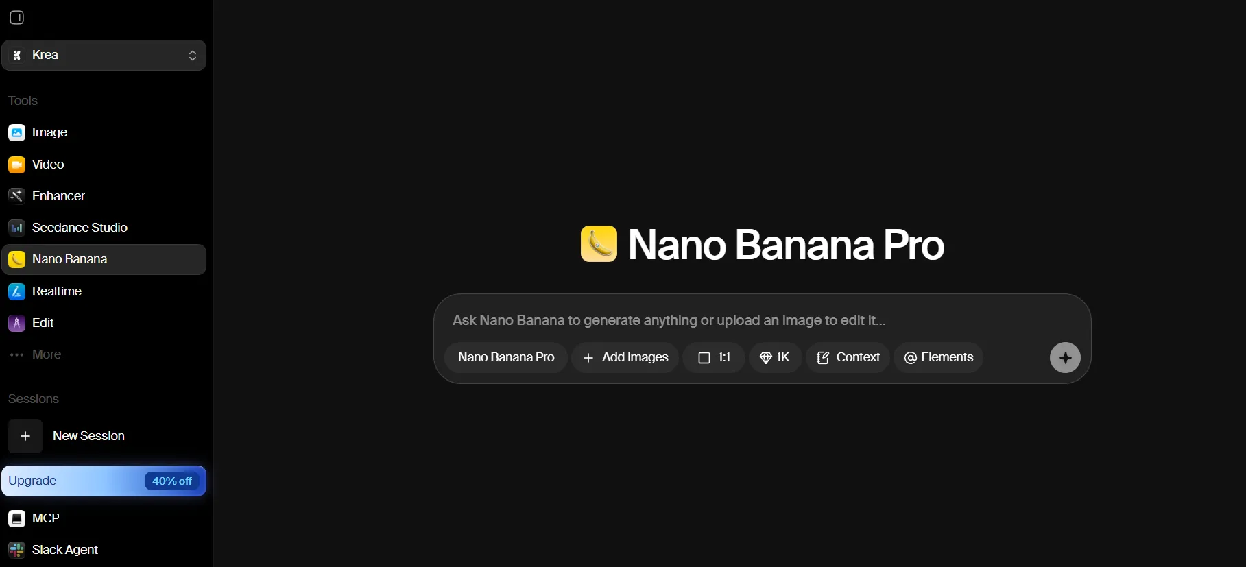Krea AI Nano Banana Pro